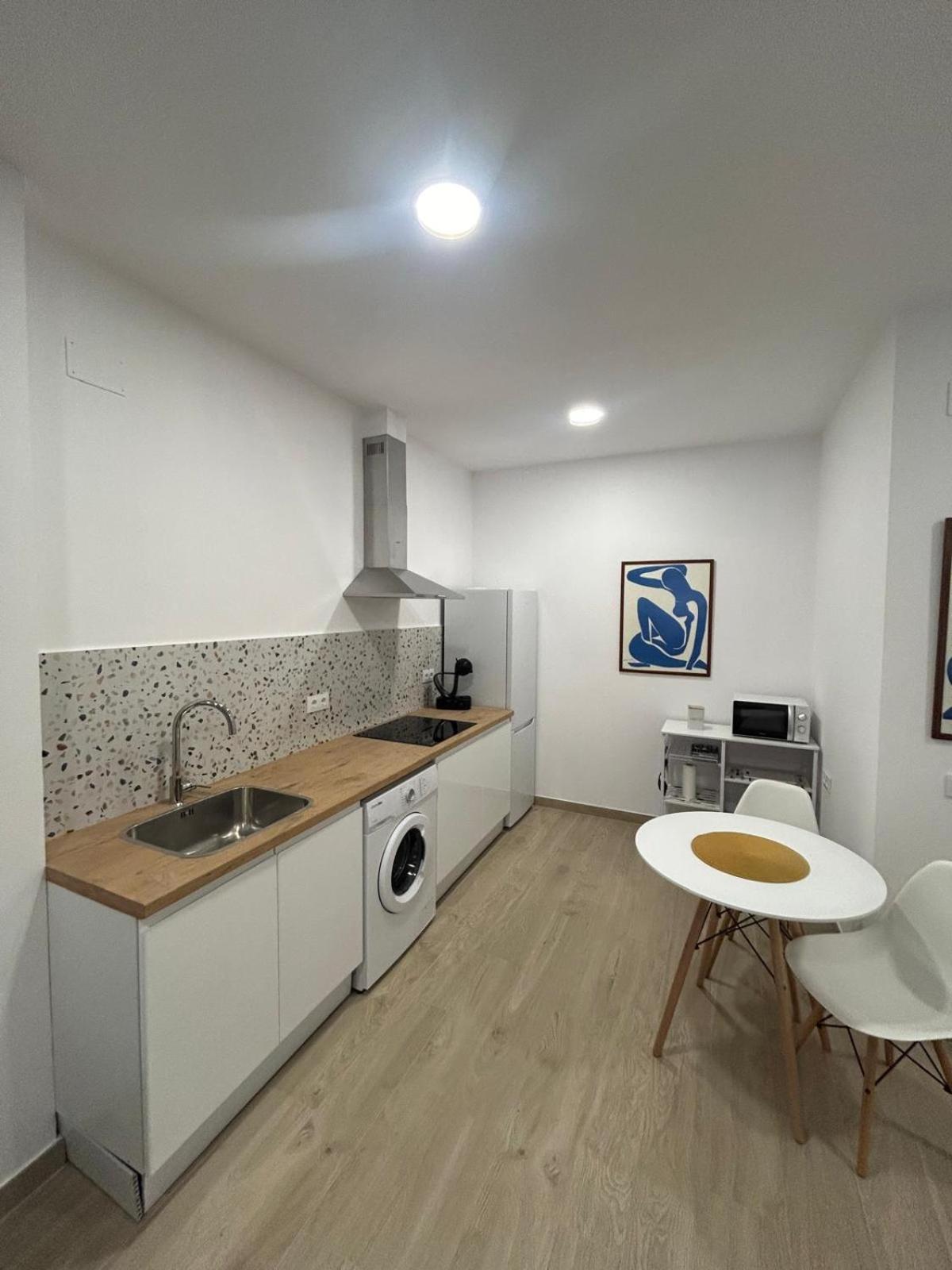 Ferienwohnung Estudio Playa De La Malvarrosa Valencia Exterior foto